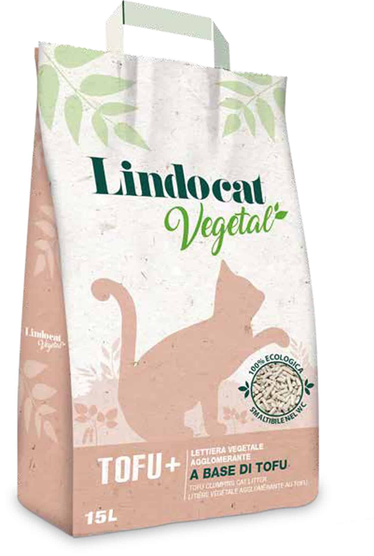 Lindocat advanced Tofu+ - 15 litri • byaldino articoli per gatti
